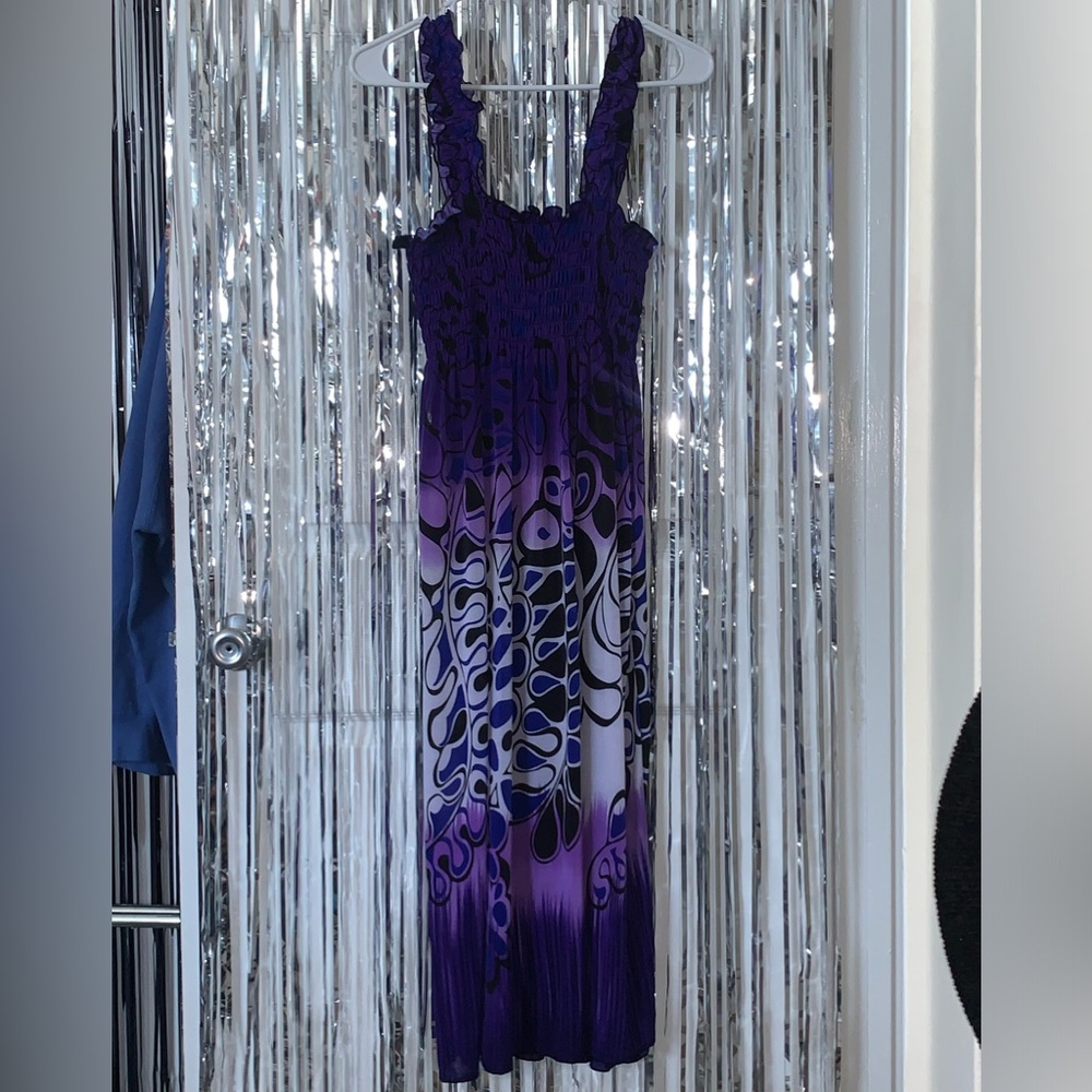 Women’s Purple Maxi Dress
